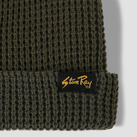 Waffle Beanie Olive