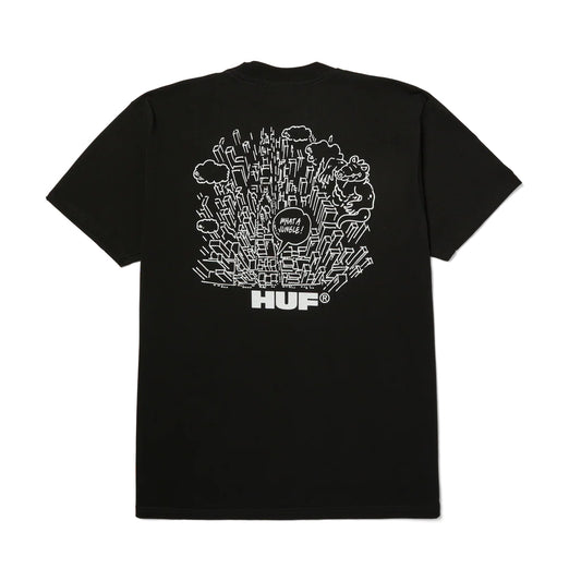 What A Jungle S/S Tee - Black