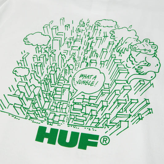 What A Jungle S/S Tee - White