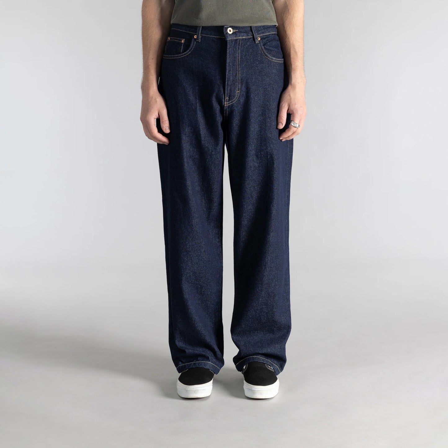 Wide 5 - Single Rinse Denim