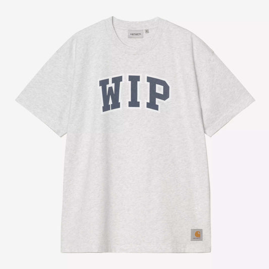 S/S WIP III T-Shirt Ash Heather heavy stone wash
