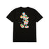 Disney x Huf - Mickey World Tour Silhouette SS Tee - Black