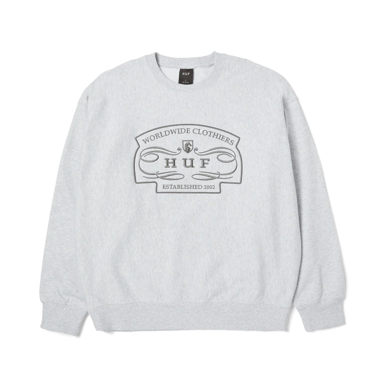 Worldwide Clothiers Crewneck - Heather Grey