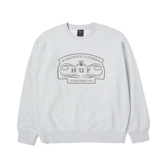 Worldwide Clothiers Crewneck - Heather Grey