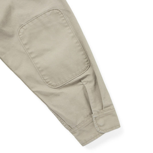 Washed Zip Shirt - Stone