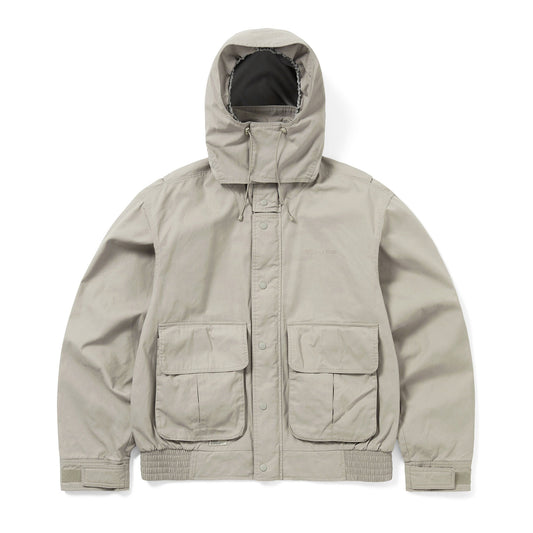 Waxed Field Jacket - Stone