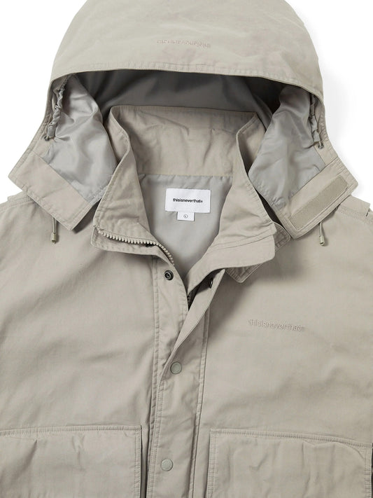 Waxed Field Jacket - Stone