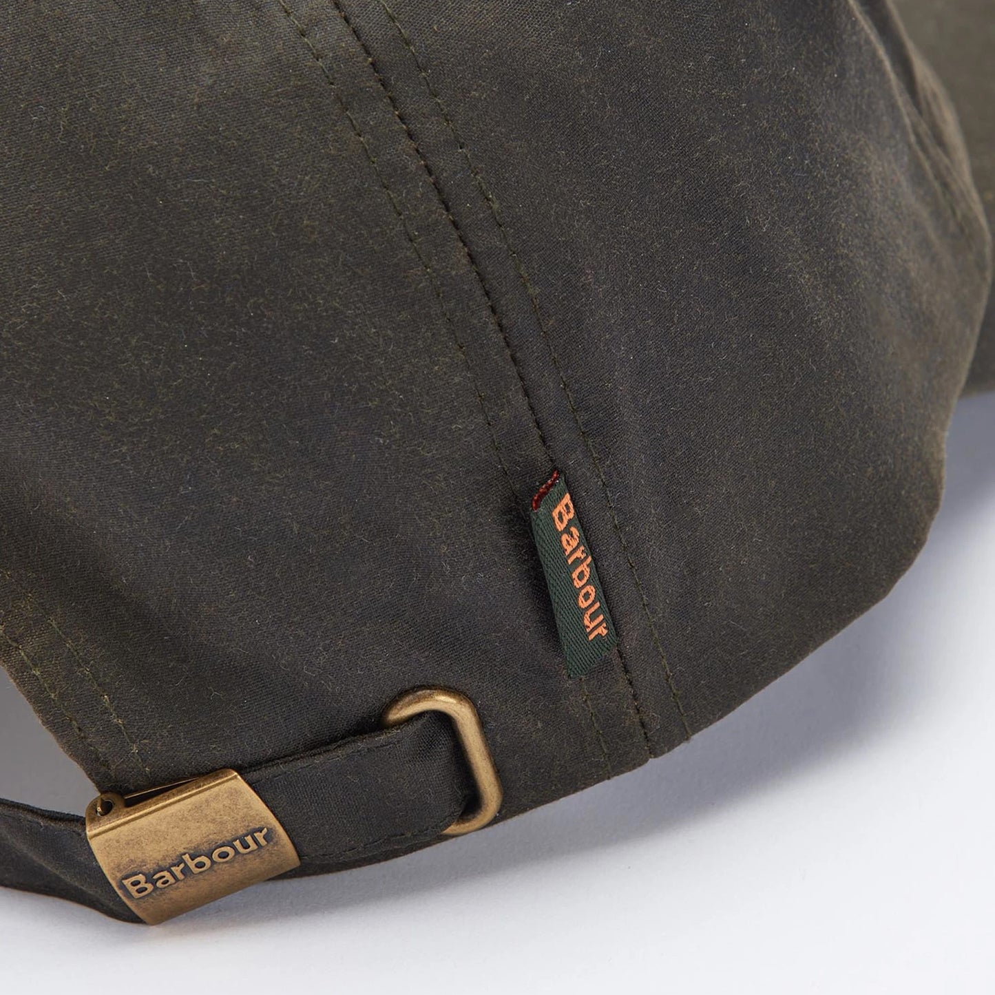 Waxed Sports Cap - Olive