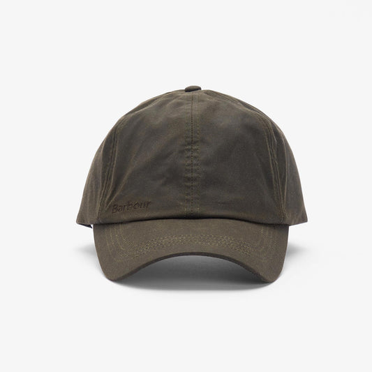 Waxed Sports Cap - Olive
