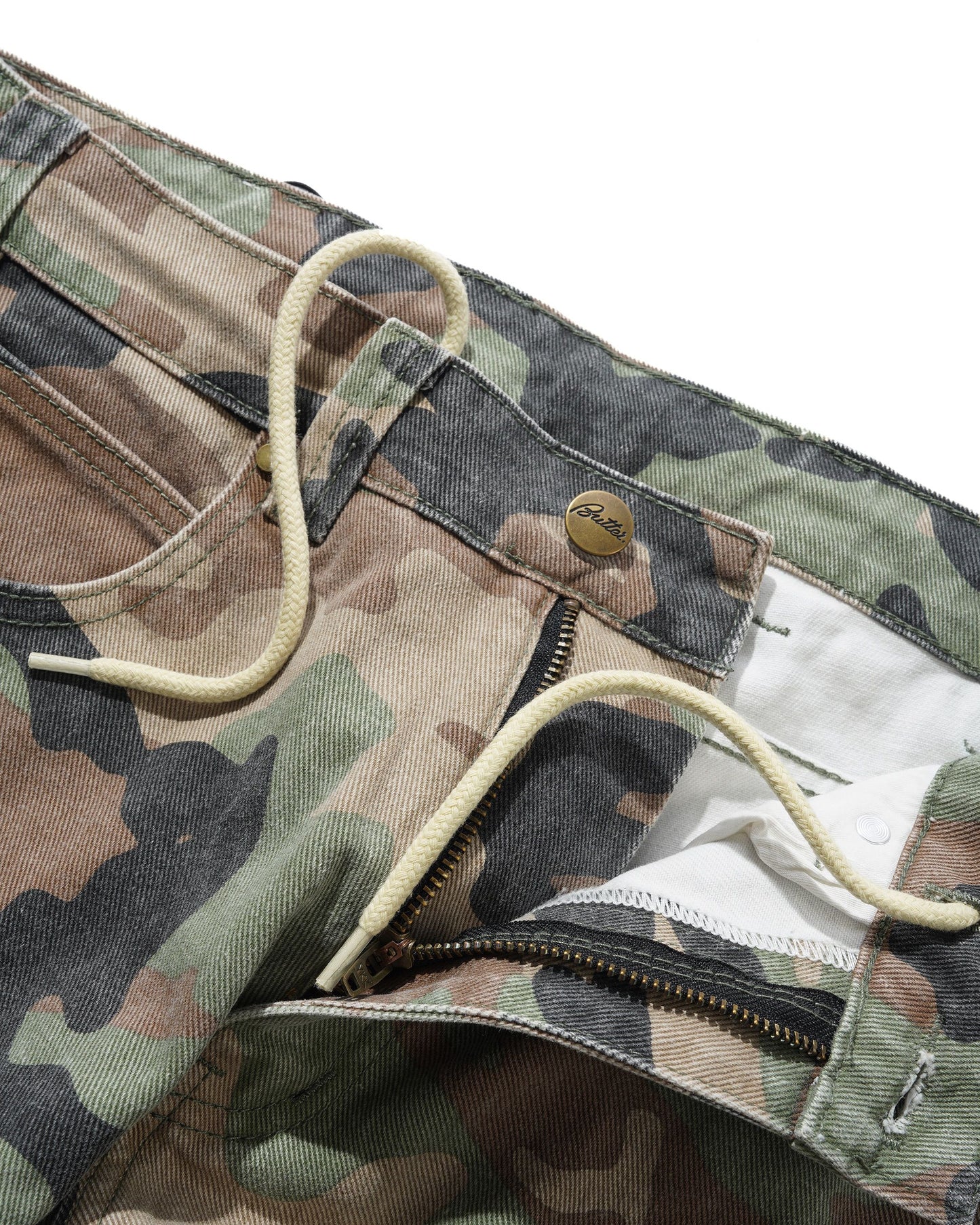 Weathergear Denim Jeans - Woodland Camo