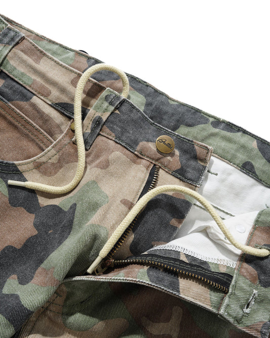 Weathergear Denim Jeans - Woodland Camo