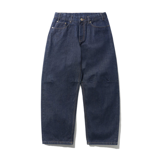 Wide Cut Denim Jeans - Selvedge Denim