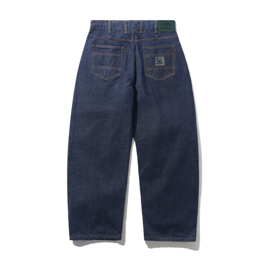 Wide Cut Denim Jeans - Selvedge Denim