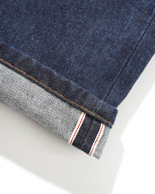 Wide Cut Denim Jeans - Selvedge Denim