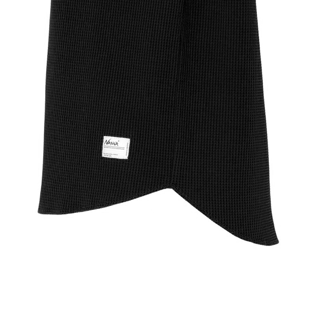 Women's Airflex® Waffle L/S Tee - Black