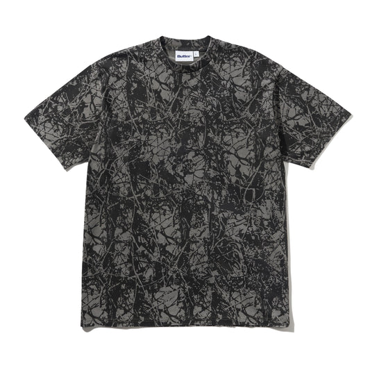 Woods Camo Tee - Washed Black