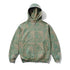 Woods Camo Zip-Thru Hood - Washed Sage