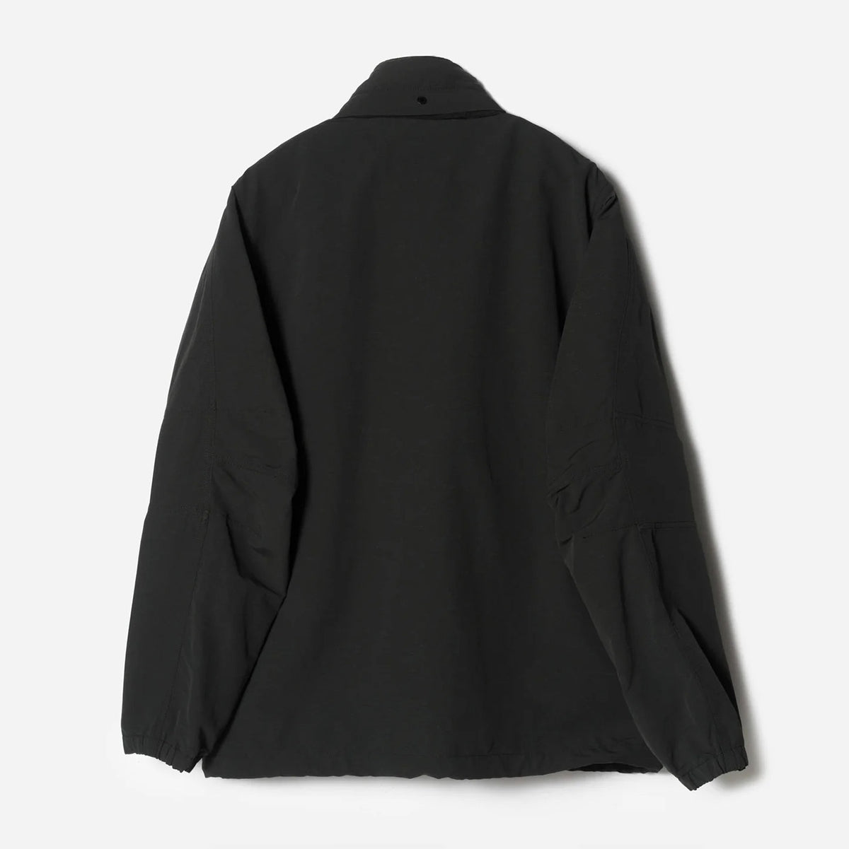 7580 DWR Hemp Asym Wind Breaker - Black