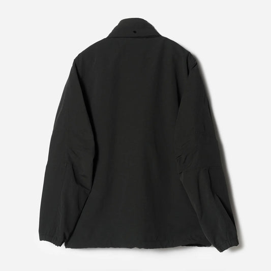7580 DWR Hemp Asym Wind Breaker - Black