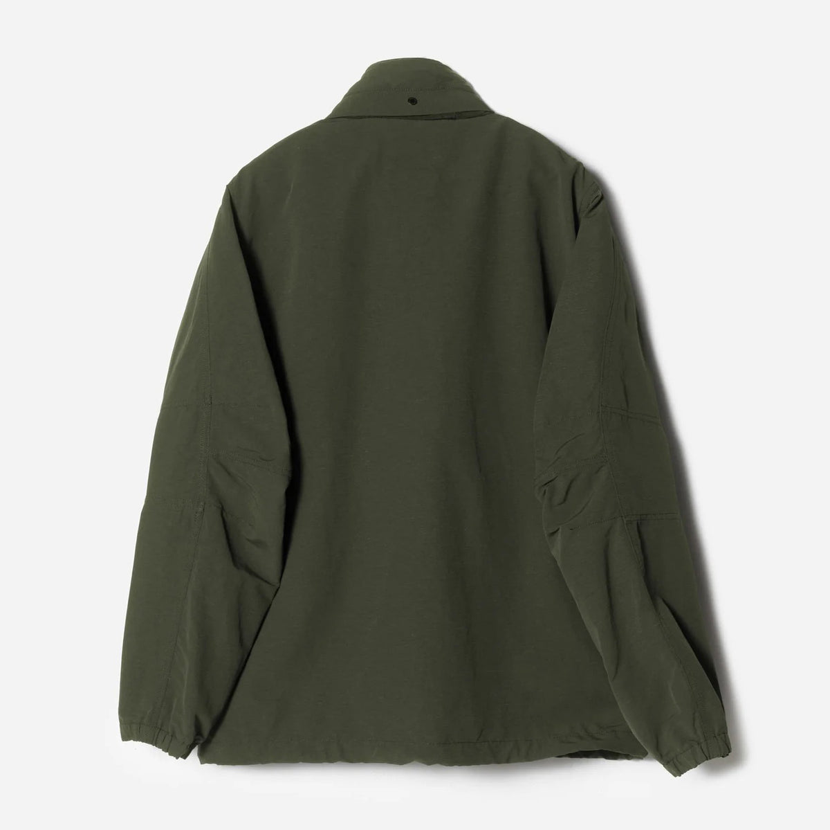 7580 DWR Hemp Asym Wind Breaker - Olive OG-107F