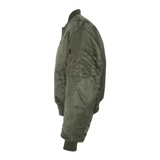90s Oversized Bomber - Army Kaki