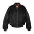 90s Oversized Bomber - Black