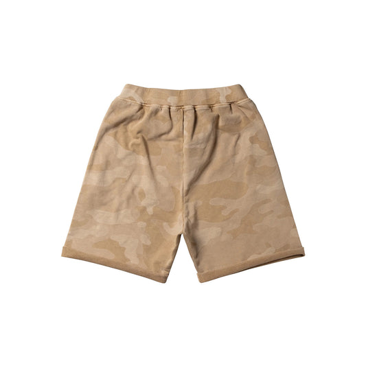 Aged Temple Camo Sweatshort - Desert