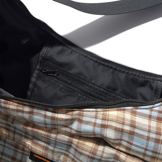 Crossbody Bag - Sky / Tan