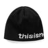 SP-Logo No Cuff Beanie - Black