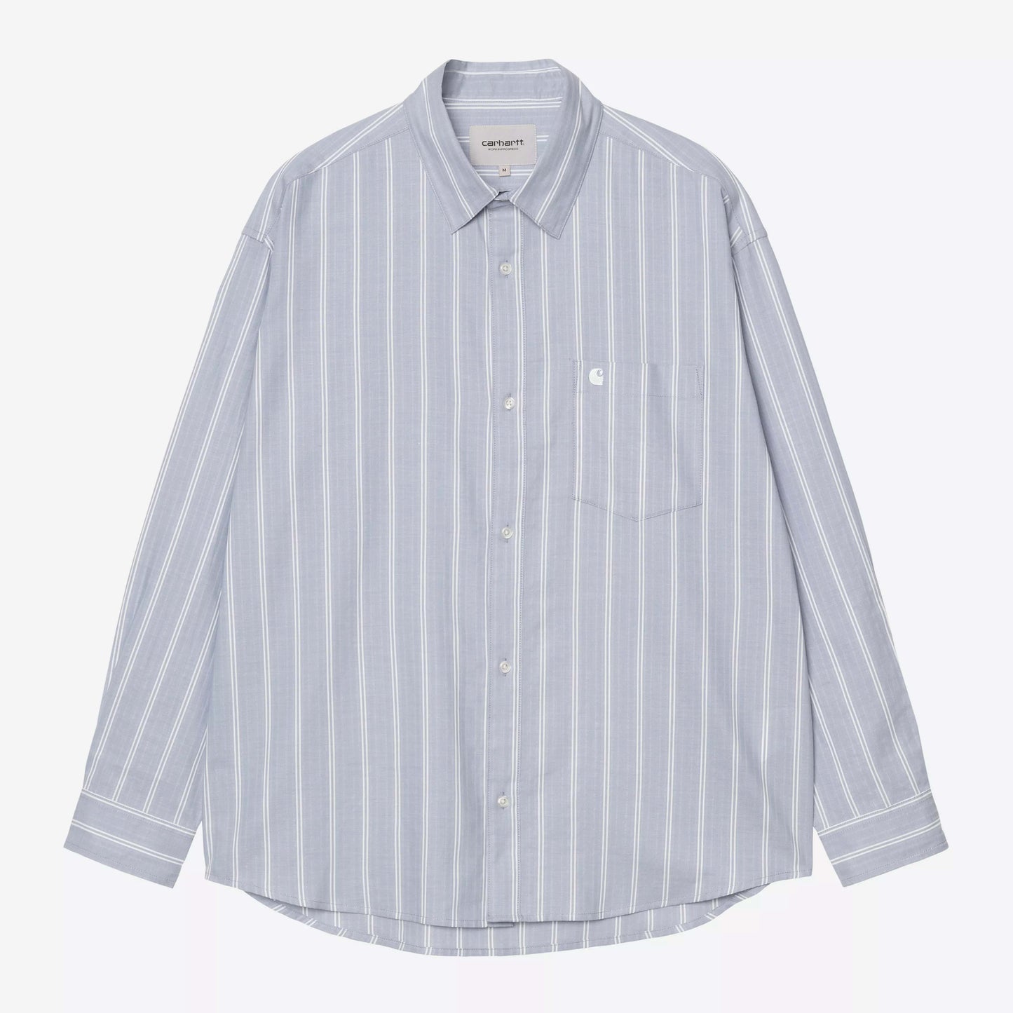 L/S Beale Shirt - Beale Stripe, Gentle Blue