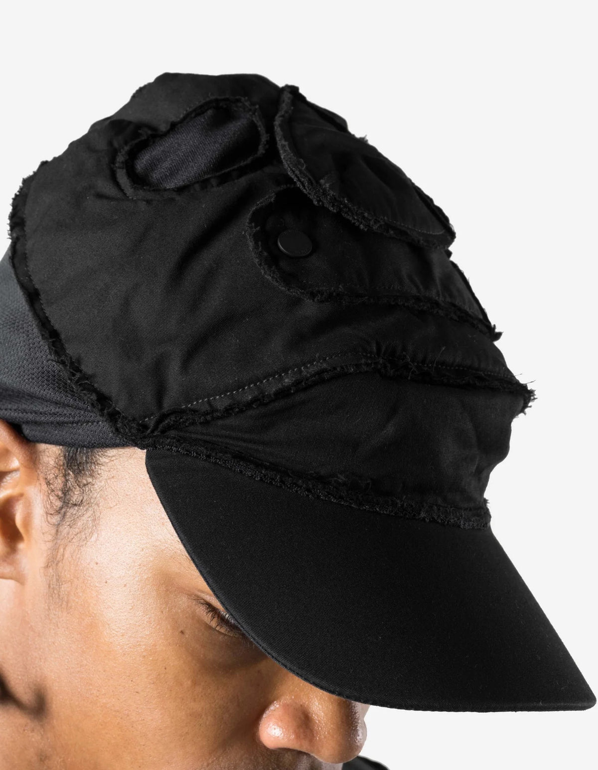 7694 Cordura WR E.C.W.S Cap/Mask - Black