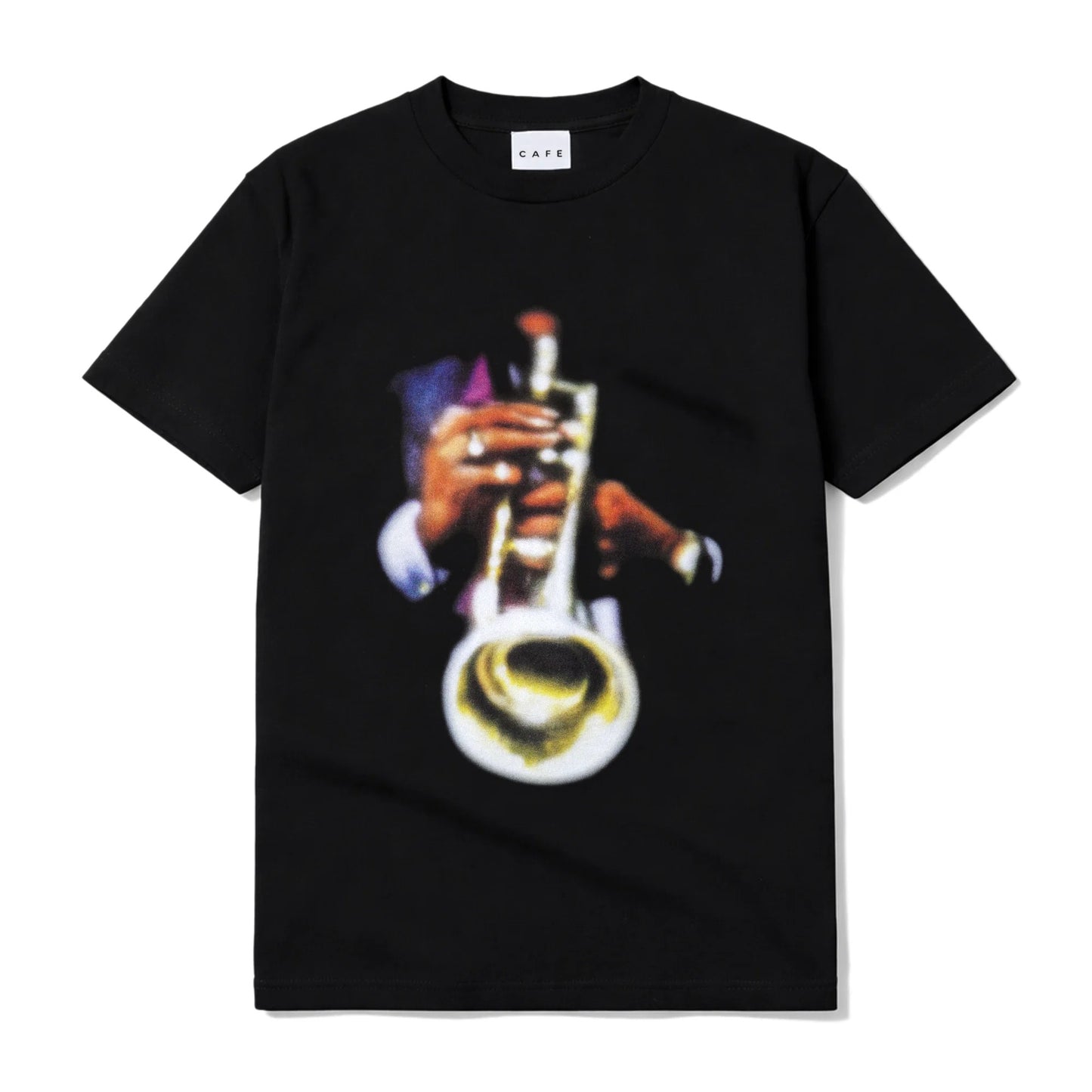 Brass Tee - Black