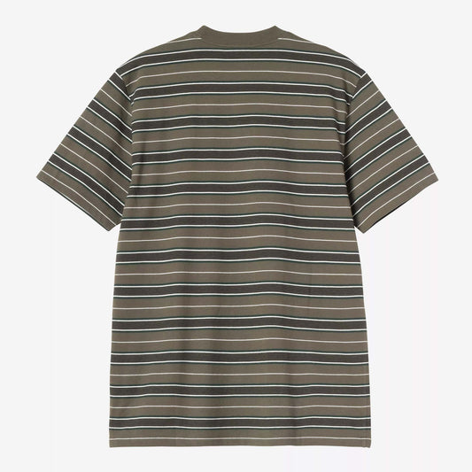 S/S Bronson T-Shirt  - Bronson Stripe/Cypress