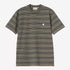S/S Bronson T-Shirt  - Bronson Stripe/Cypress