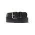 Distressed Leather Belt - Black