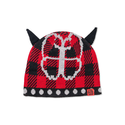 Butterfly Horn Beanie