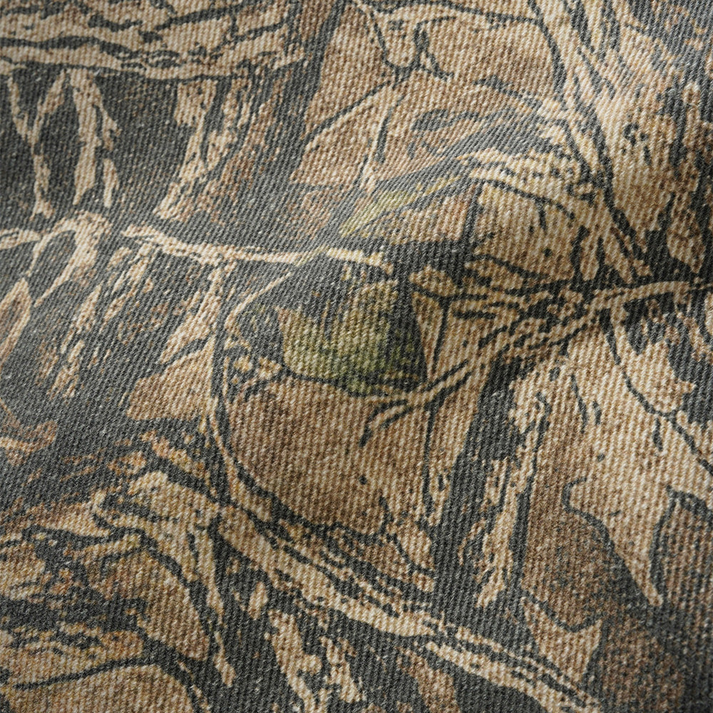 Carpenter Denim Shorts - Forest Camo
