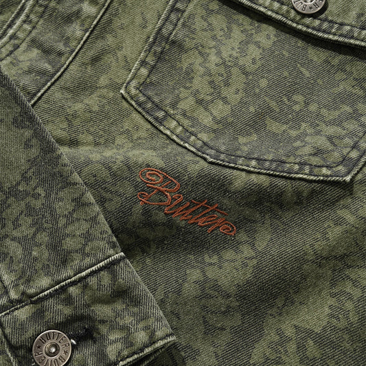 Garage Denim Jacket - Lowland Camo