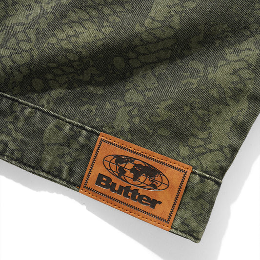 Garage Denim Jacket - Lowland Camo