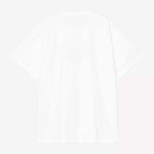 S/S Cloud Script T-Shirt - White
