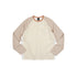 Color Block Raglan Tee - Ivory