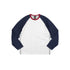 Color Block Raglan Tee - White