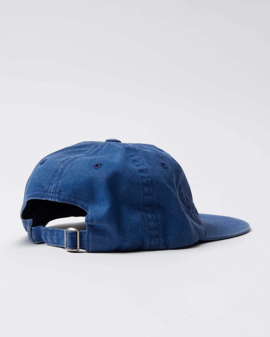 Crow Logo 6 Panel Hat - Blue