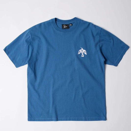 Crow Logo T-shirt - Blue