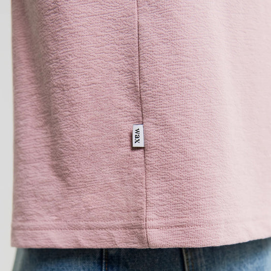 Dean SS Tee - Dusty Pink