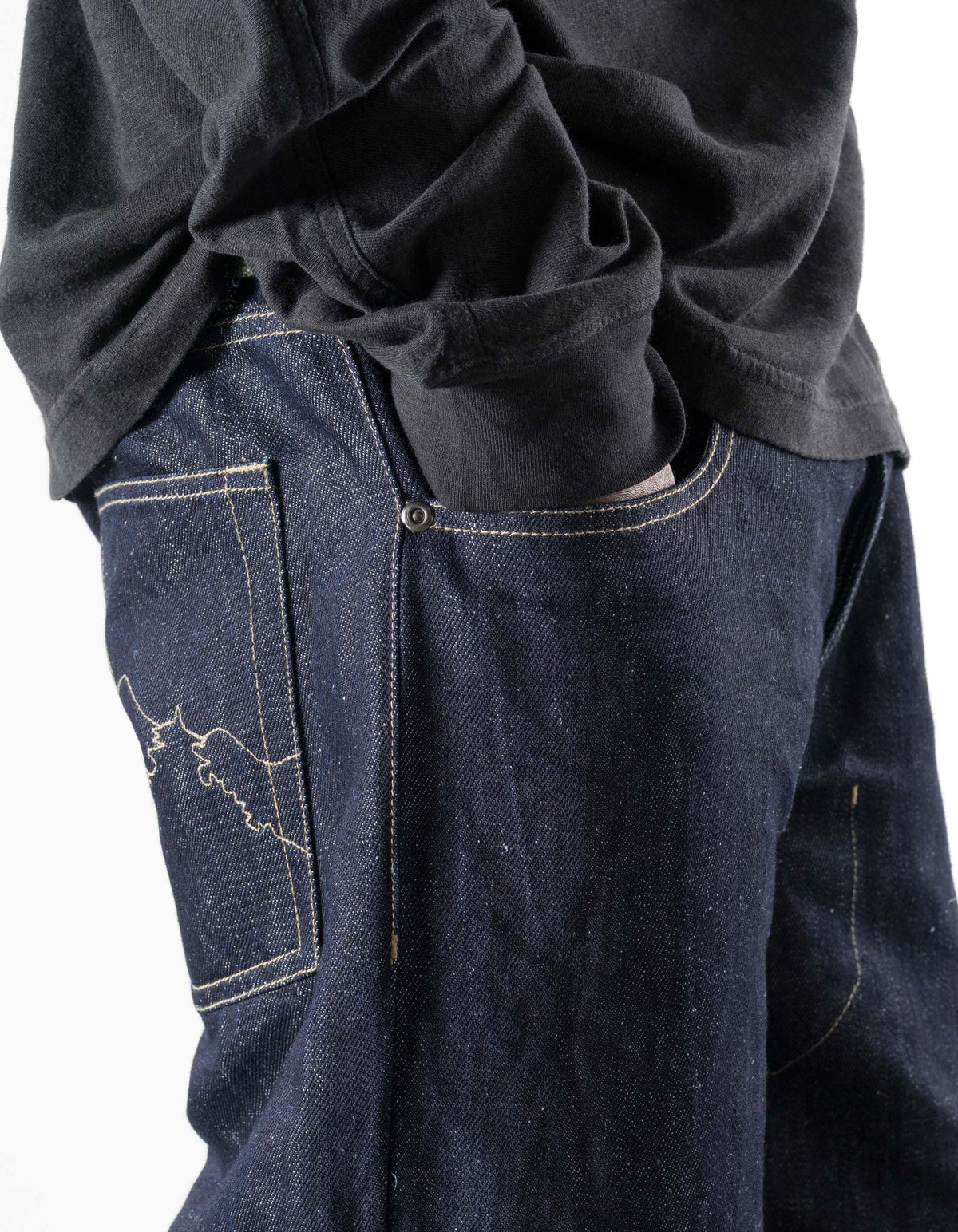 1484 Hemp Denim 7 Pocket Jeans - Indigo