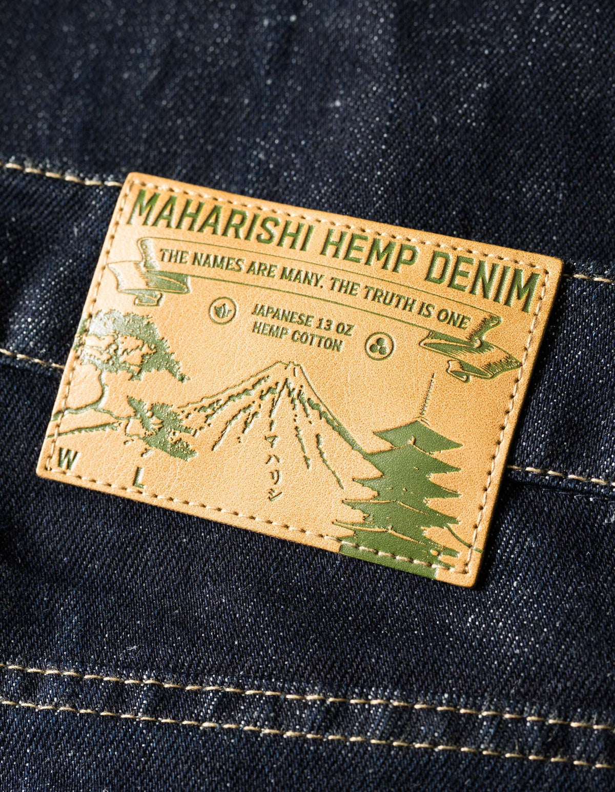 1484 Hemp Denim 7 Pocket Jeans - Indigo