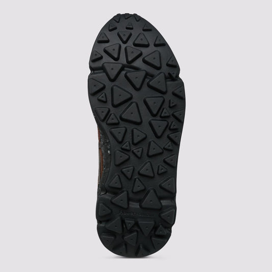 Yamano 3 Man, Suede / Nylon -  Dark Grey / Black / Dark Brown
