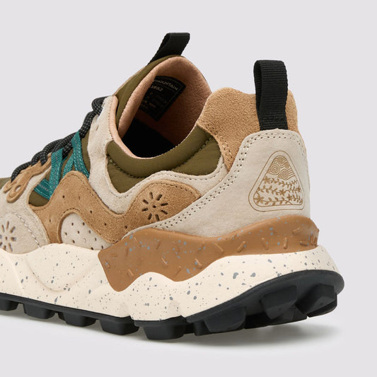 Yamano 3 Man, Suede / Nylon -  Cream / Brown / Taupe