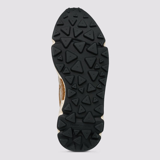 Yamano 3 Man, Suede / Nylon -  Cream / Brown / Taupe